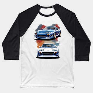 Toyota Supra Mk4 Baseball T-Shirt